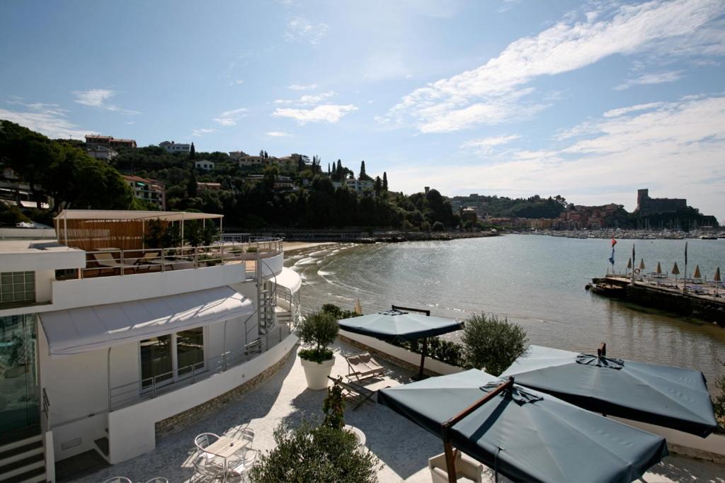 Piccolo Hotel Del Lido Lerici Bagian luar foto